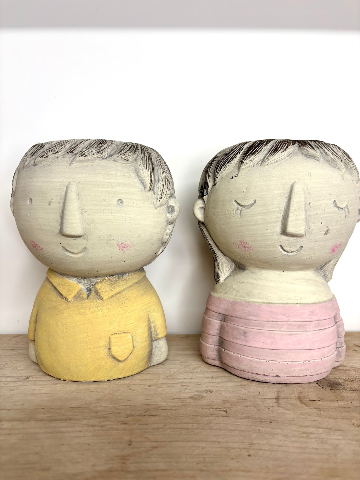 Girl & Boy Pots