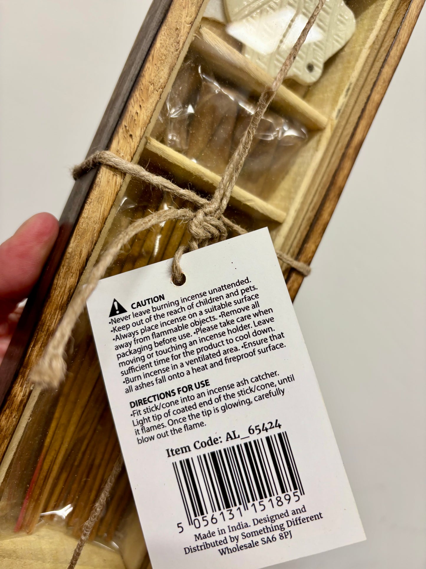 Autumn warm vanilla incense