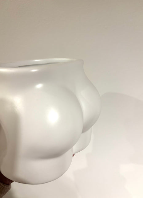 The wetter the better plant pot