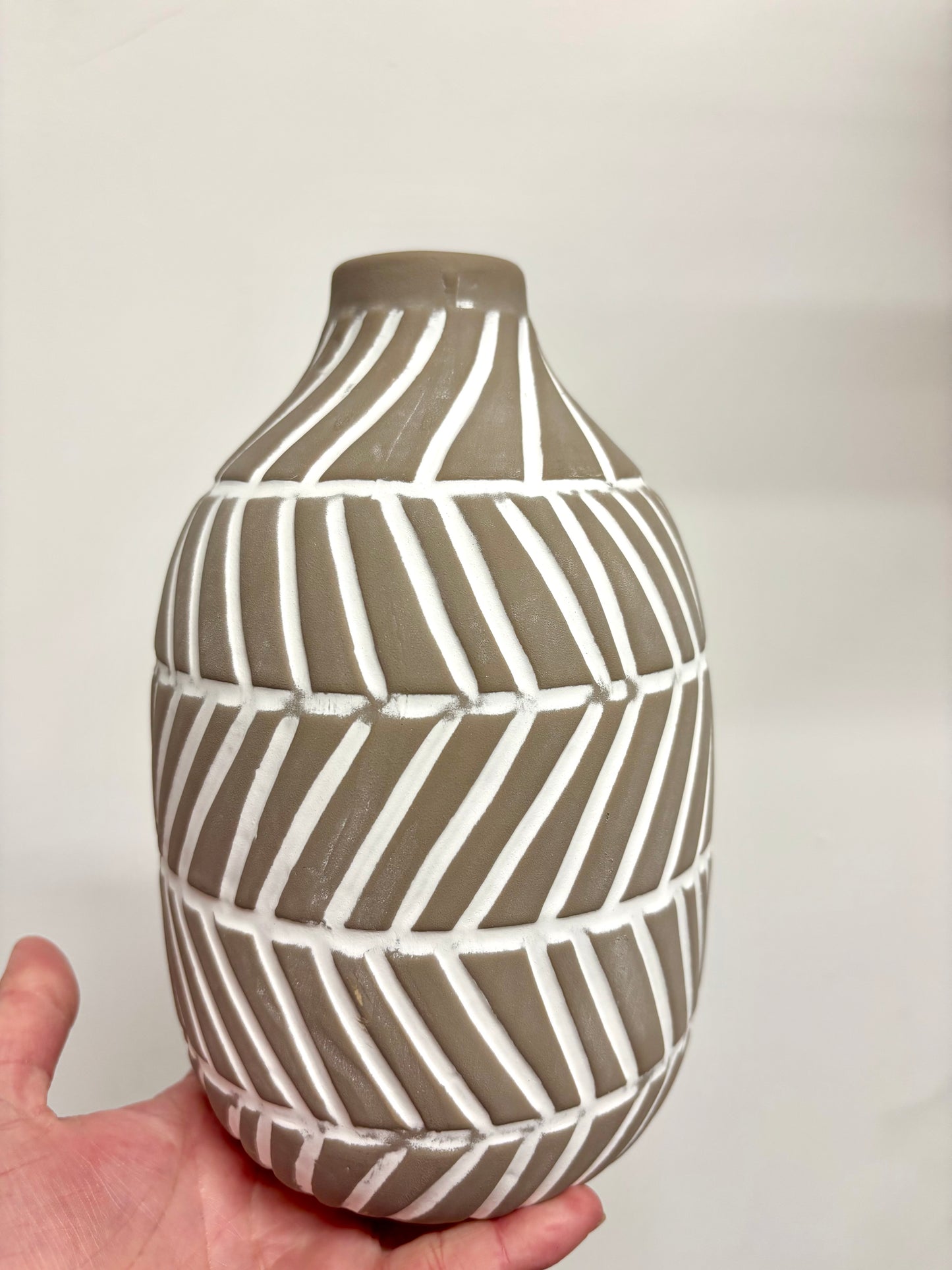 Zig zag vase
