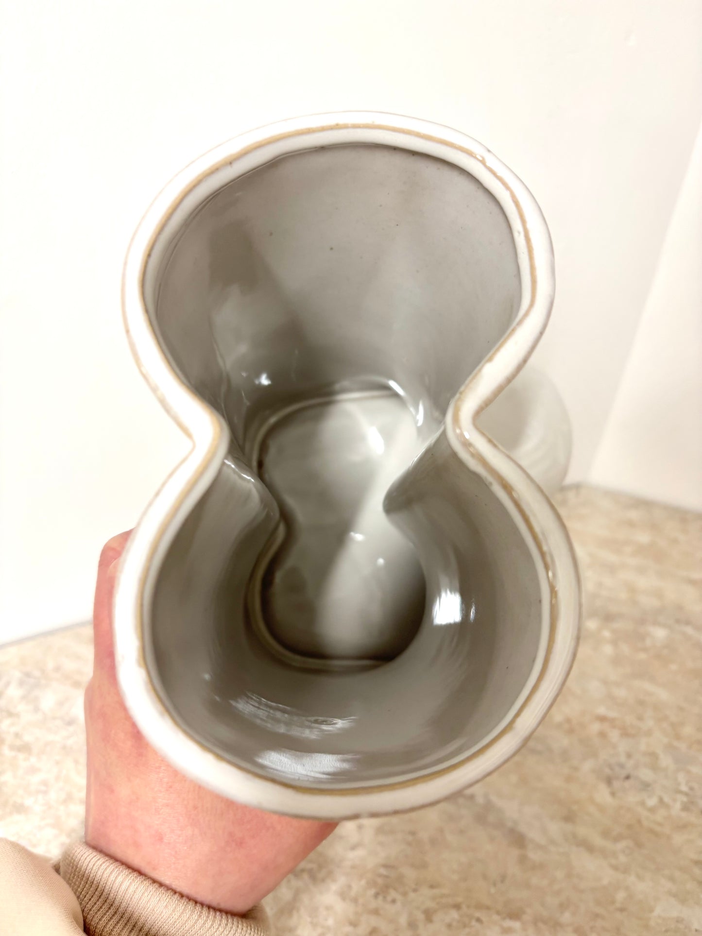 Glazed Boots Vase