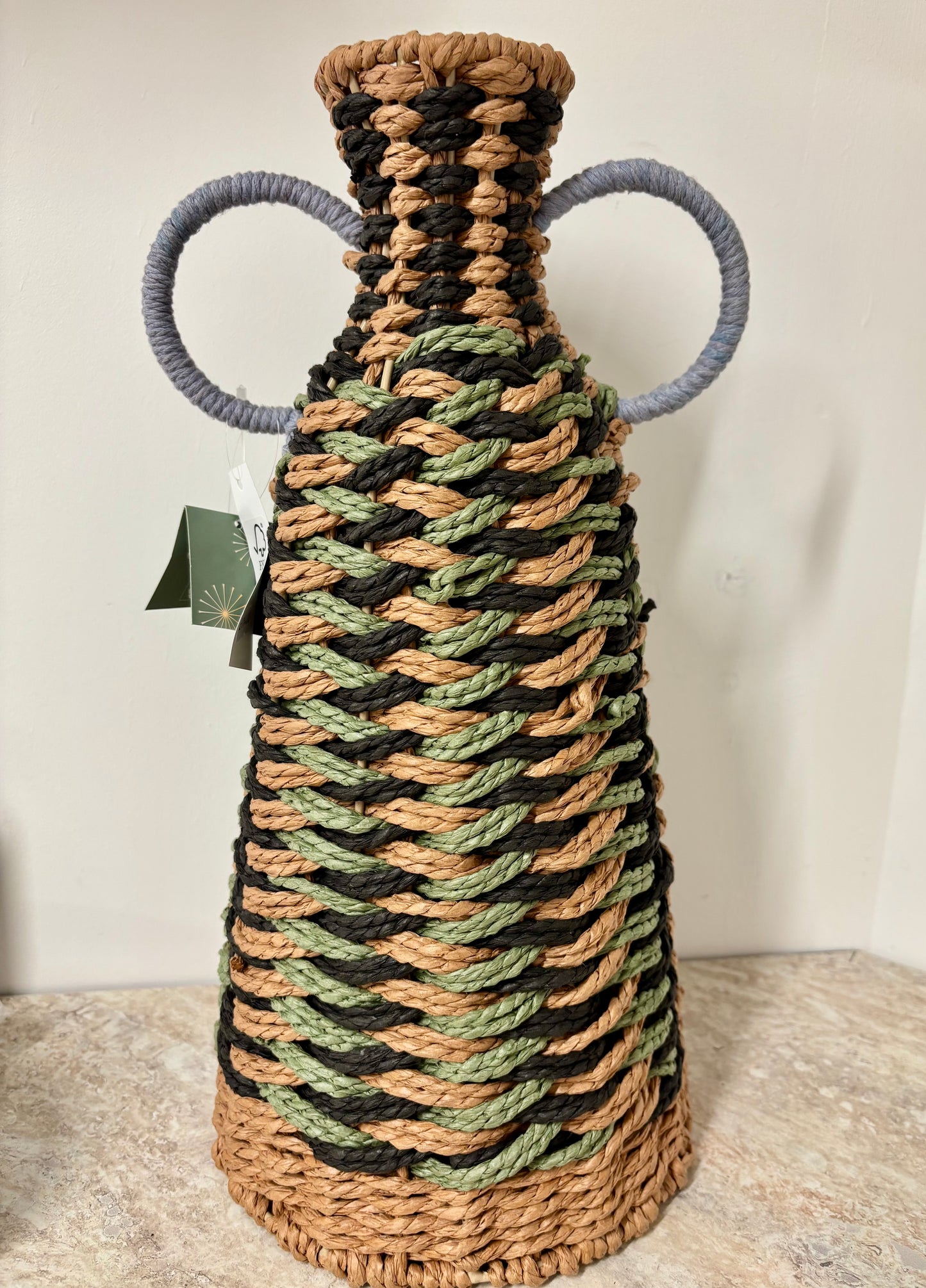 Wicker vase