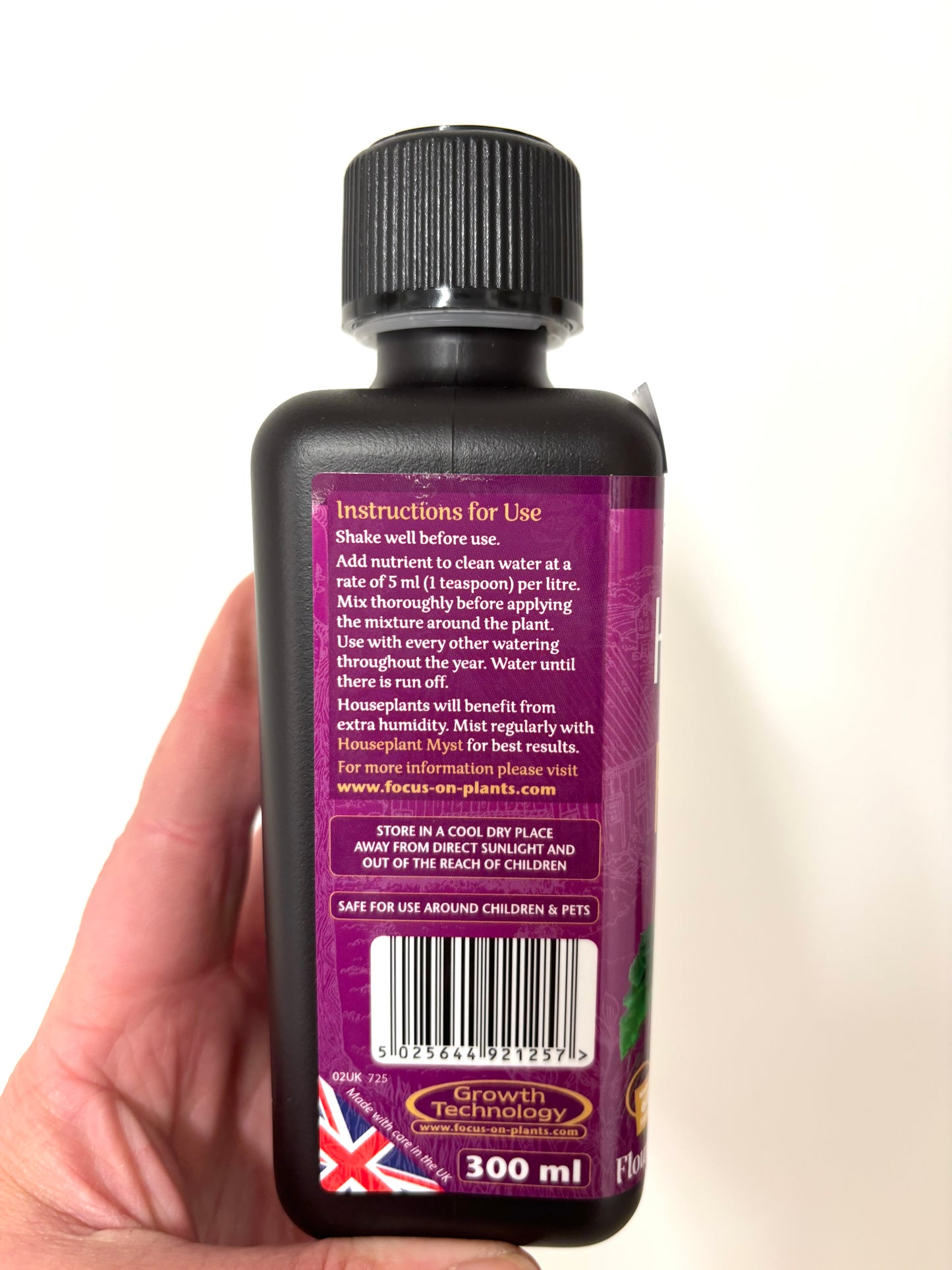 Organic Houseplant Focus Food