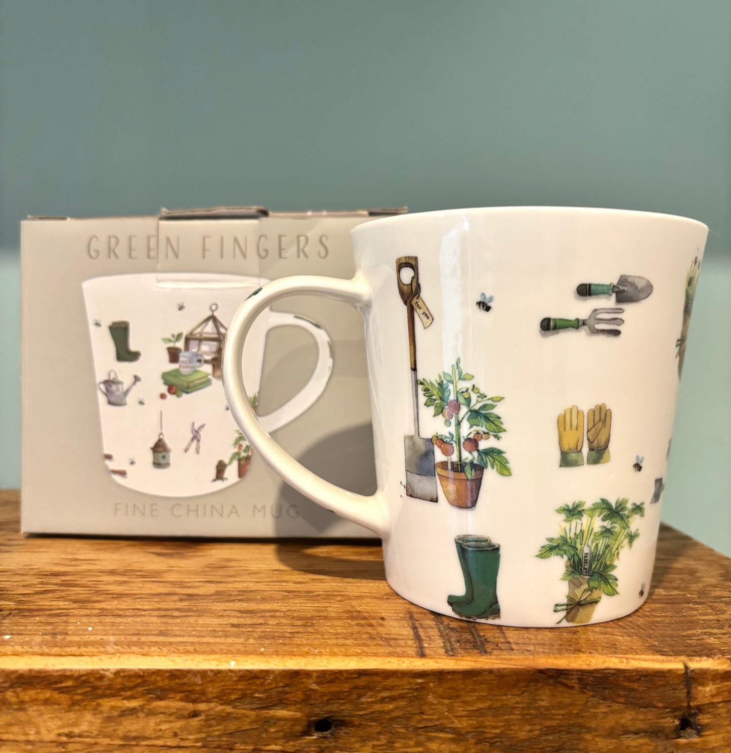 Ceramic ‘Green Fingers’ mug