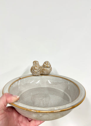 Ceramic Bird Bath
