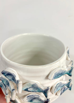 3D fish plant pot