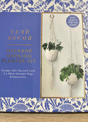 Macrame planter kit