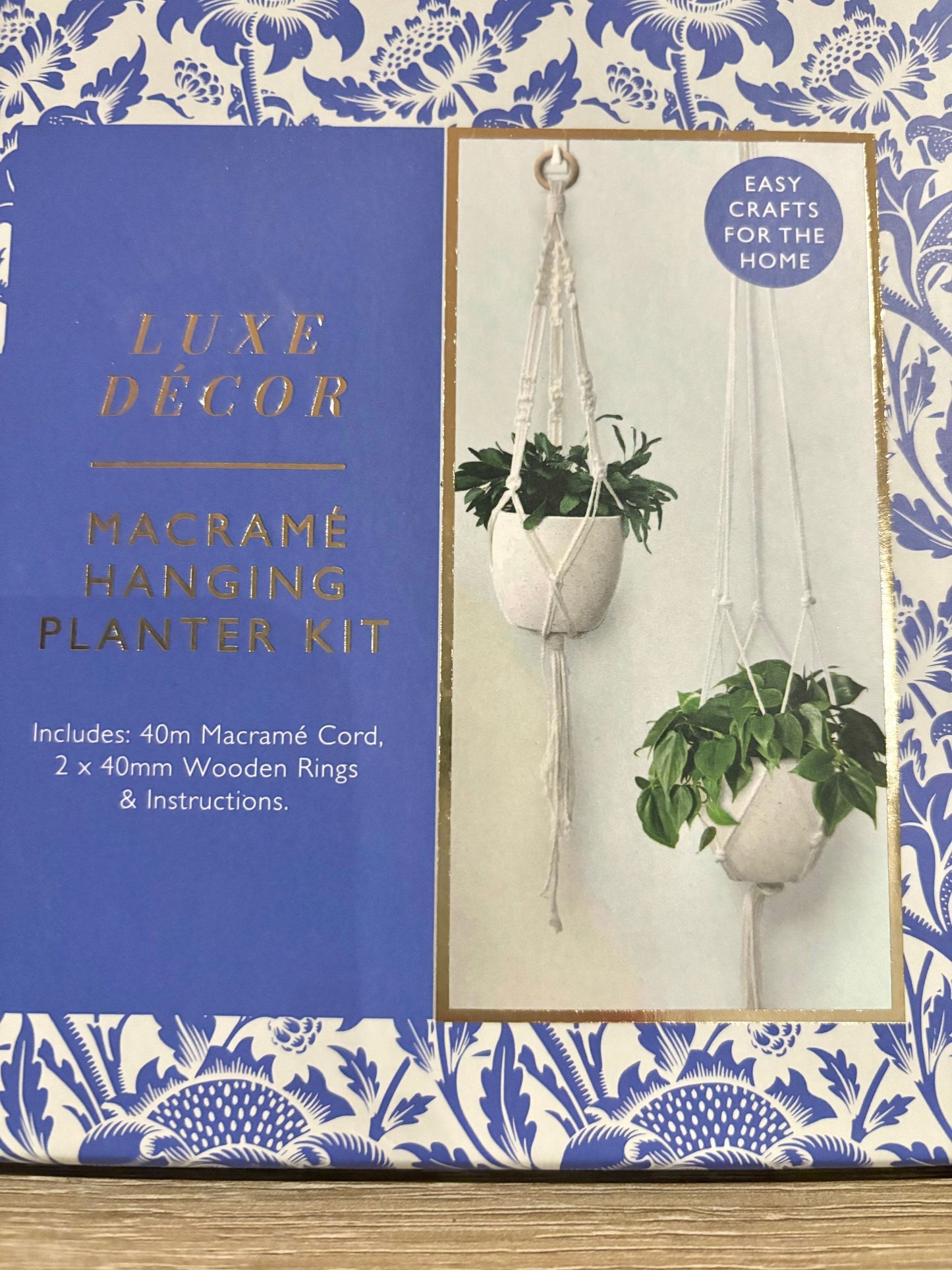 Macrame planter kit