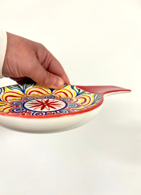 Tuscany spoon rest Red