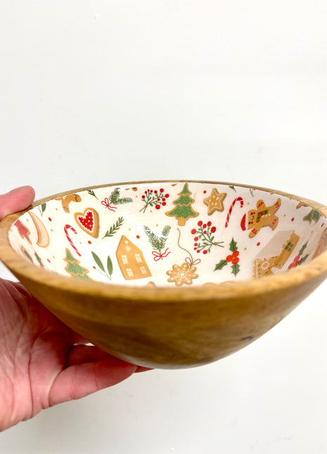 Gingerbread bowl