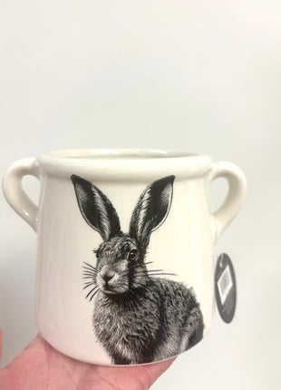 Hare plant pot