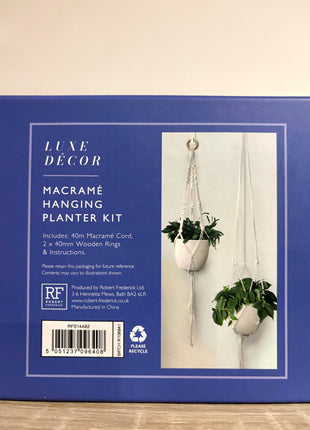 Macrame planter kit