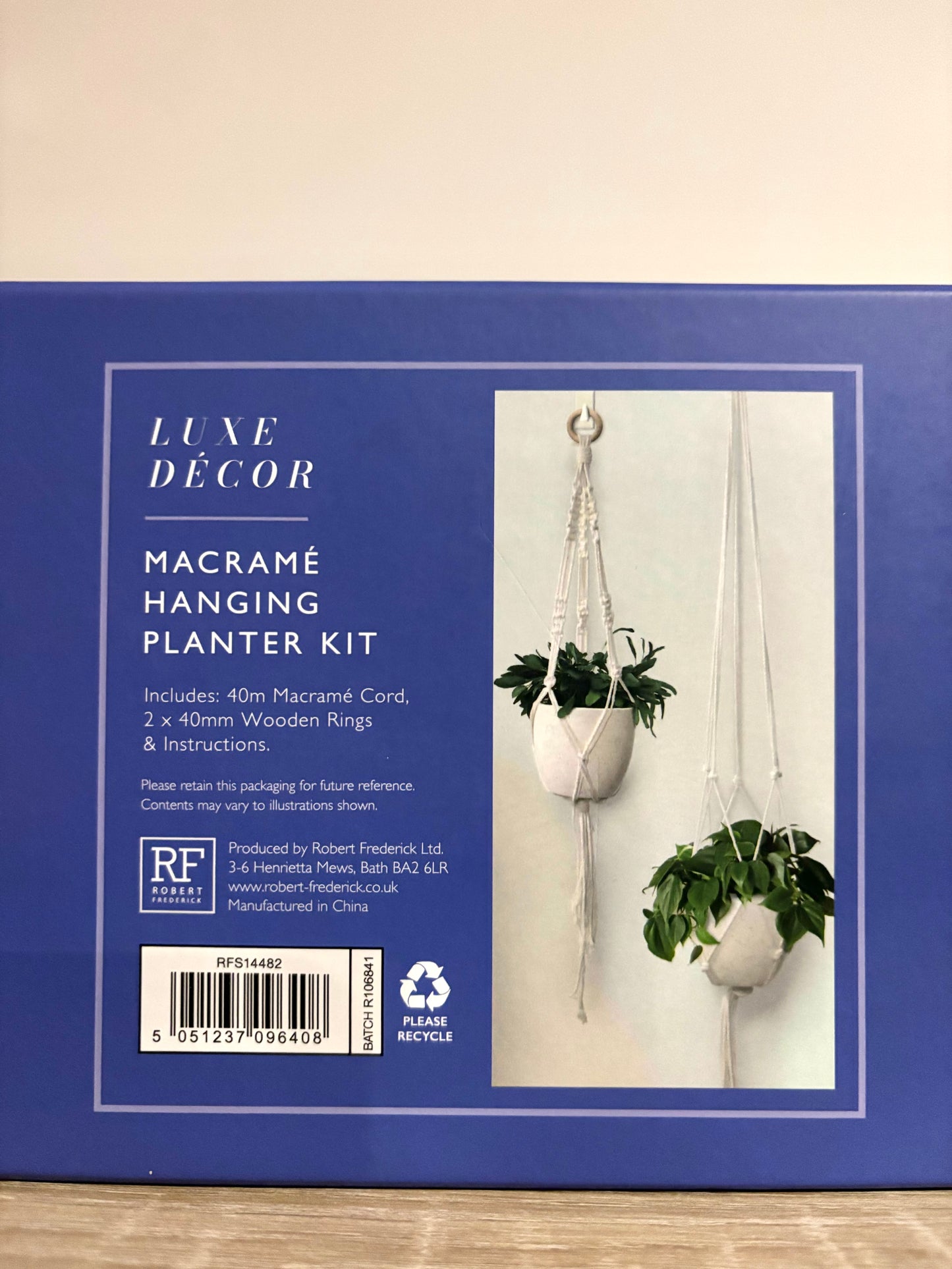 Macrame planter kit