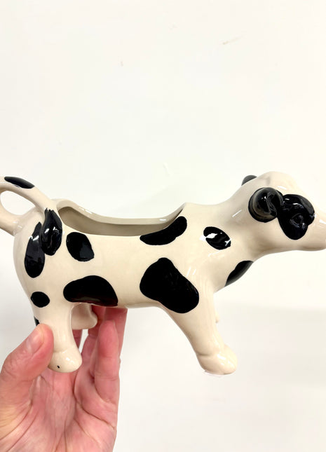 Cow milk jug