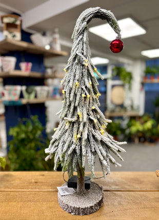 Bending Xmas tree light up