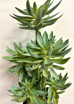 Faux succulent