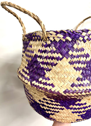 Purple basket