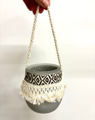 Hanging pot/candle holder