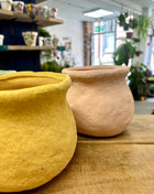 Rustic pot pink