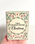 ‘Twas the night before Christmas vase