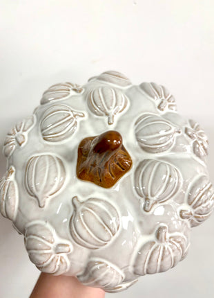 White pumpkin 3D