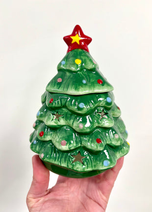 Christmas tree oil burner