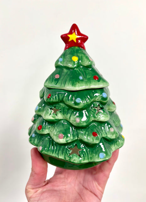 Christmas tree oil burner