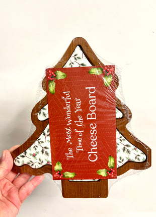 Tree cheese board