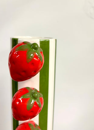 Strawberry vase