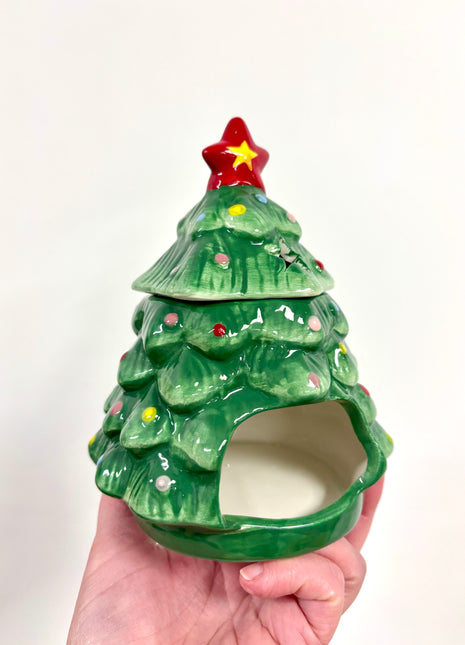 Christmas tree oil burner