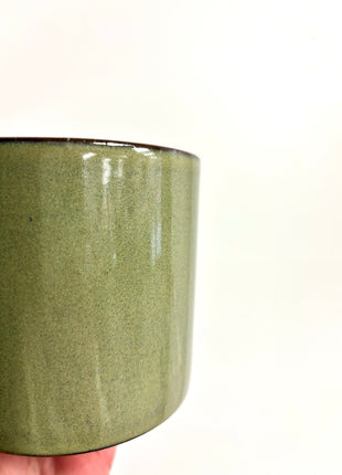 Olive green pot
