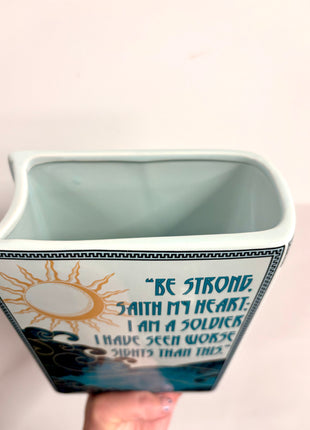 The Odyssey book vase