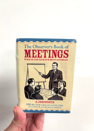 Meetings book vase / pen pot