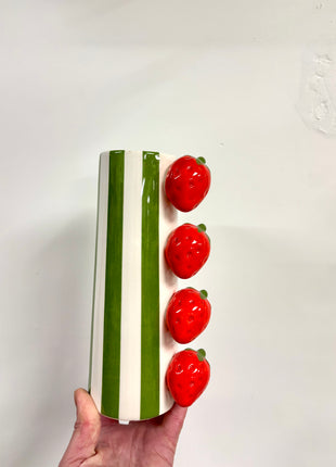 Strawberry vase