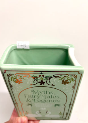 Book shaped vases