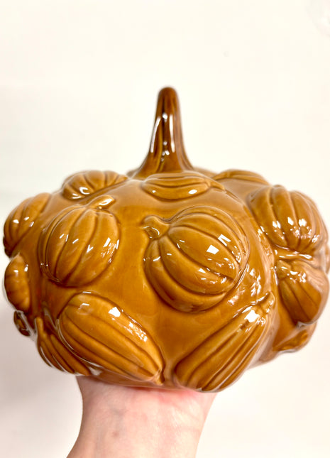 Orange pumpkin 3D