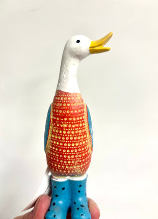 Ducks in boots