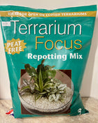 Terrarium repotting mix