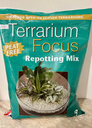 Terrarium repotting mix