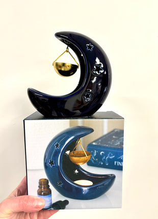 Blue moon oil burner