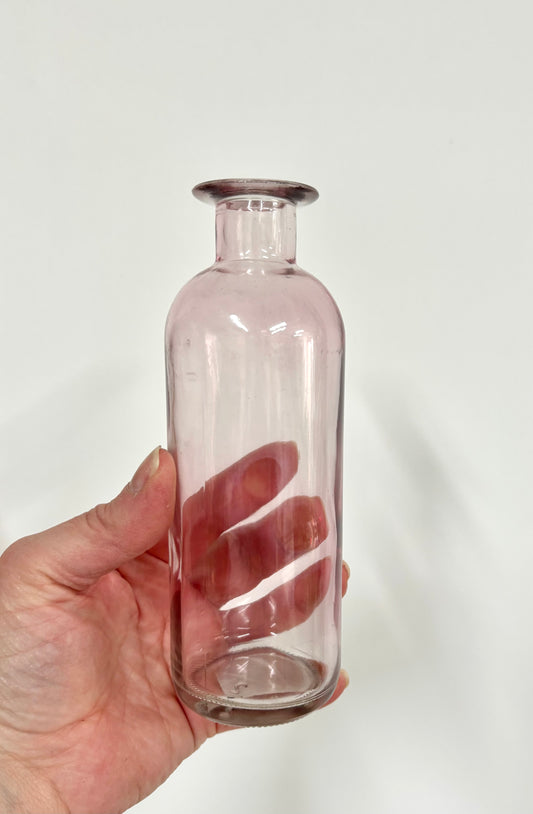 Pink stem vase
