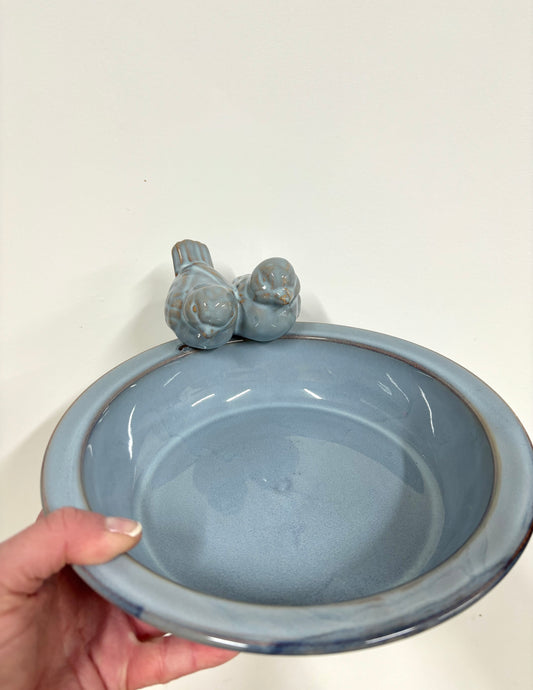 Ceramic Bird Bath