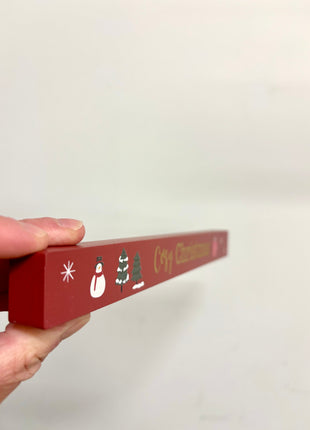 Christmas plaque
