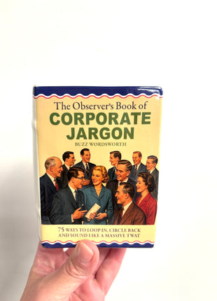 Corporate Jargon book vase/pen pot