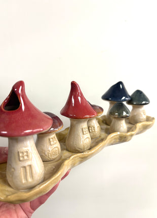 Toadstool display
