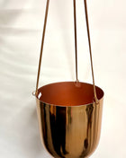 Copper hanging pot