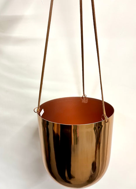 Copper hanging pot