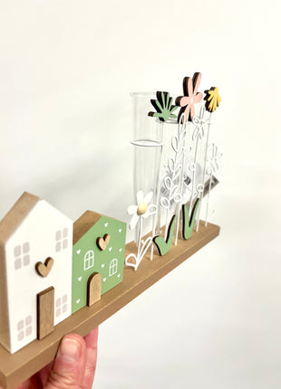 Flower house prop station