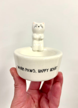 Cat tealight holder