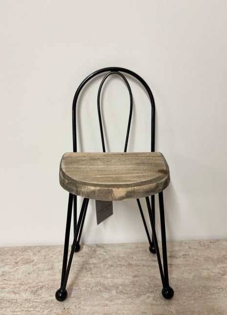 Chair plant stand